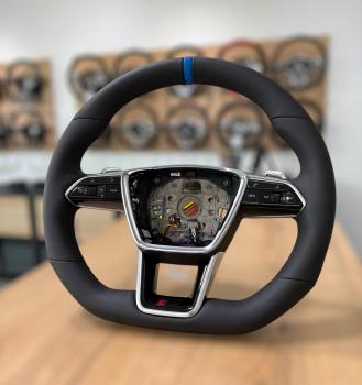 Preview: Audi A6 S6 RS6 A7 S7 RS7 4K C8 E-Tron GT Lenkrad neu beziehen